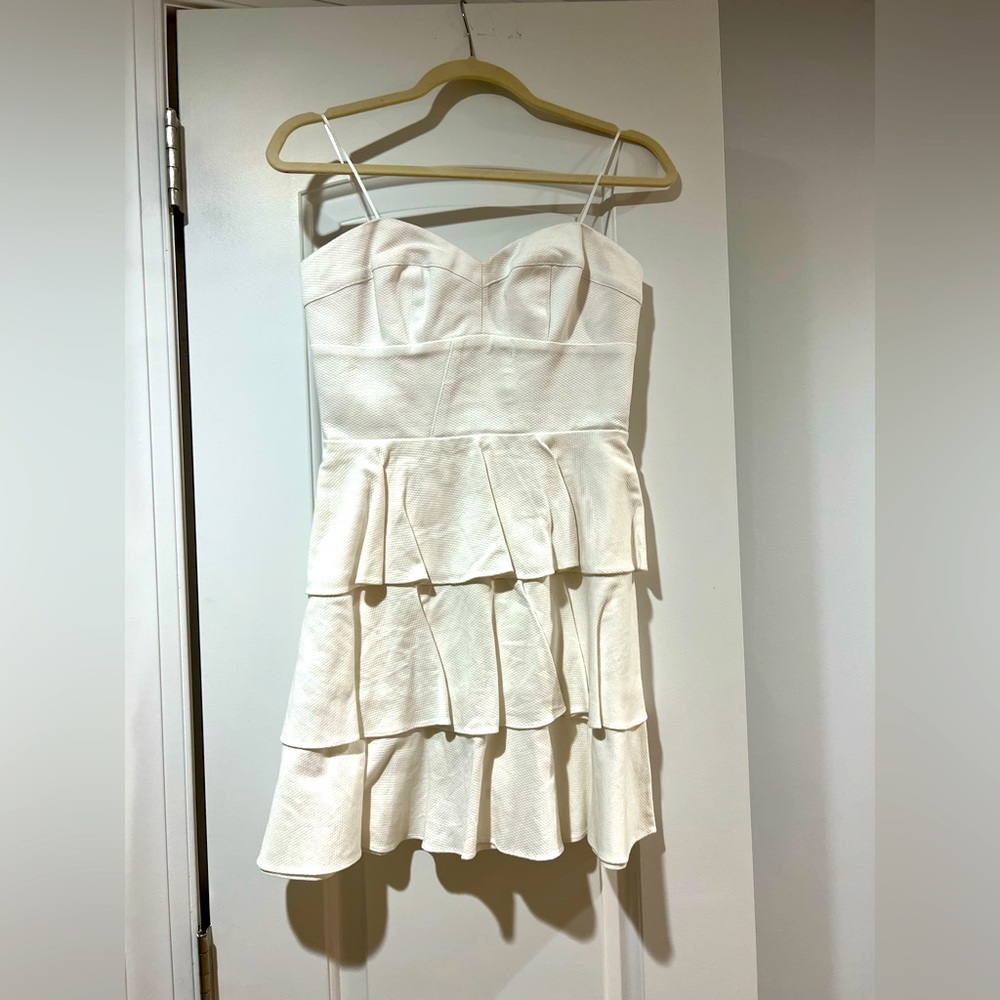 White short dress